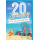 20. Geburtstag Strand alles Gute Glückwunschkarte mit Umschlag