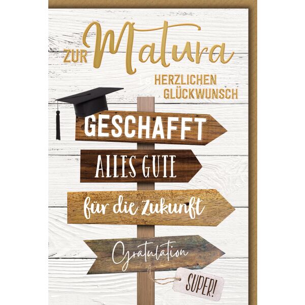 Postkarte Alles Gute Für Die Zukunft Von M-illu