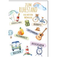 Ruhestand Freizeitwünsche Erholung Gesundheit Reisen...