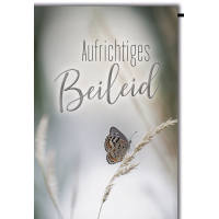 Trauer Aufrichtiges Beileid Schmetterling Kondolenz...