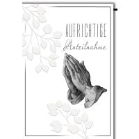 Trauer Aufrichtige Anteilnahme Betende Hände...