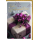 Weihnachten Geschenk mit roter Deko Weihnachtskarte mit Umschlag