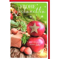Weihnachten Äpfel Nüsse Geschenk...