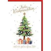 Weihnachten Geschenke unterm Christbaum...