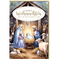 Weihnachten Weihnachtskrippe gesegnete Weihnachten...