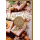 Weihnachten Geschenke, Zimtstangen, Plätzchen Glückwunschkarte mit Umschlag