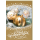Weihnachten Christbaumkugeln gold-perlmutt Glückwunschkarte mit Umschlag