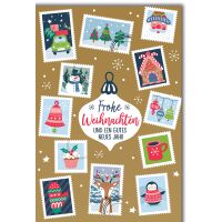 Weihnachten Briefmarken mit Weihnachtsmotiven...
