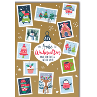 Weihnachten Briefmarken mit Weihnachtsmotiven...