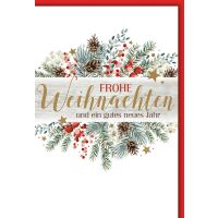 Weihnachten Weihnachtsgesteck gemalt...