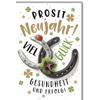 Neujahr Glückssymbole Prosit Neujahr Glück...