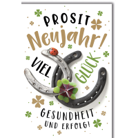 Neujahr Glückssymbole Prosit Neujahr Glück...
