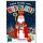 Nikolaus Santa Gruß vom Nikolaus Glückwunschkarte mit Umschlag