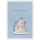 Hochzeit Prisma Collection unverpackte Glückwunschkarte mit Briefumschlag Ringe Kuchen Applikation