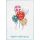 Geburtstag Prisma Collection unverpackte Glückwunschkarte mit Briefumschlag Luftballons Its your day Applikation Happy Birthday