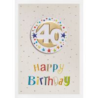 40. Geburtstag Prisma Collection unverpackte...
