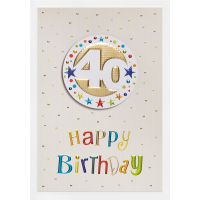40. Geburtstag Prisma Collection unverpackte...