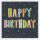 Geburtstag Prisma Collection unverpackte Glückwunschkarte mit Briefumschlag Bunte mit Prägung Happy Birthday
