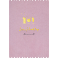 Geburtstag Simply Gold Collection unverpackte...