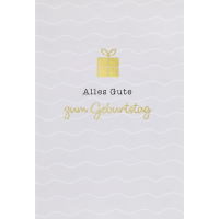 Geburtstag Simply Gold Collection unverpackte...