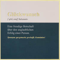 Allgemeine Wünsche Simply Gold Collection...