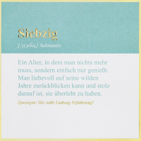 70. Geburtstag Simply Gold Collection unverpackte...