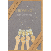 Geburtstag Nature Cards unverpackte Glückwunschkarte...