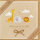 Geburt Baby Nature Cards unverpackte Glückwunschkarte mit BriefumschlagLöwe Giraffe Elefant Willkommen auf der Welt Goldfolie