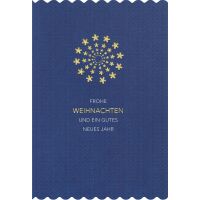 Weihnachten Simply Gold unverpackte Weihnachtskarten mit...