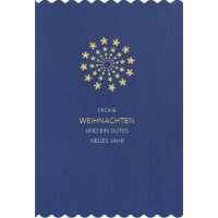 Weihnachten Simply Gold unverpackte Weihnachtskarten mit...