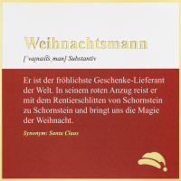 Weihnachten Simply Gold unverpackte Weihnachtskarten mit...