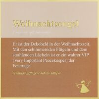 Weihnachten Simply Gold unverpackte Weihnachtskarten mit...