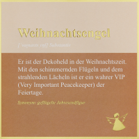 Weihnachten Simply Gold unverpackte Weihnachtskarten mit...