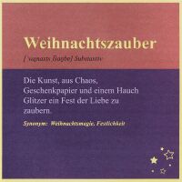 Weihnachten Simply Gold unverpackte Weihnachtskarten mit...