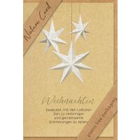 Weihnachten Nature Cards unverpackte Weihnachtskarten mit...