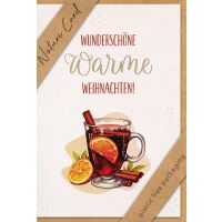 Weihnachten Nature Cards unverpackte Weihnachtskarten mit...