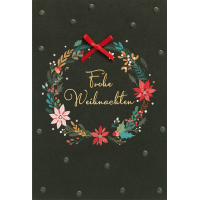 Weihnachten unverpackte Weihnachtskarten mit...