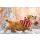 Weihnachten unverpackte Weihnachtskarten mit Briefumschlag Hund mit Geschenk Winterlandschaft