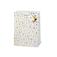 Geschenktaschen groß Weihnachten Elegante Sterne...