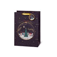Geschenktaschen groß Weihnachten Winterstadt...