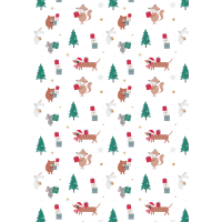 Geschenkpapier Sortiment Weihnachten 50 Röllchen á € 1,99 70 x 200cm € 99,50