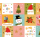 Geschenkpapier Weihnachten 35 Röllchen 70 x 500cm € 3,99 Bundle Tannenbäume Sterne Lebkuchen Geschenke Mistelzweige