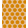 Geschenkpapier Weihnachten Röllchen 70 x 150cm Kraftpapier mit Punkten Gold