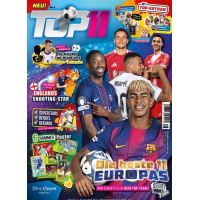 Top11 Topps-Karten auf Heft Top 11 - aktuelle Ausgabe -...