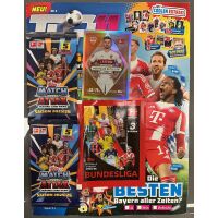 Top11 Topps-Karten auf Heft Top 11 - aktuelle Ausgabe - Match Attax Panini Bilder
