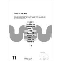 Kalender 2026 Rätselkalender 15 x 21 cm