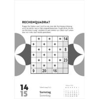 Kalender 2026 Rätselkalender 15 x 21 cm
