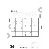 Kalender 2026 Rätselkalender 15 x 21 cm