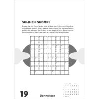 Kalender 2026 Rätselkalender 15 x 21 cm