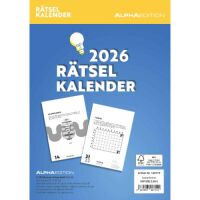 Kalender 2026 Rätselkalender 15 x 21 cm